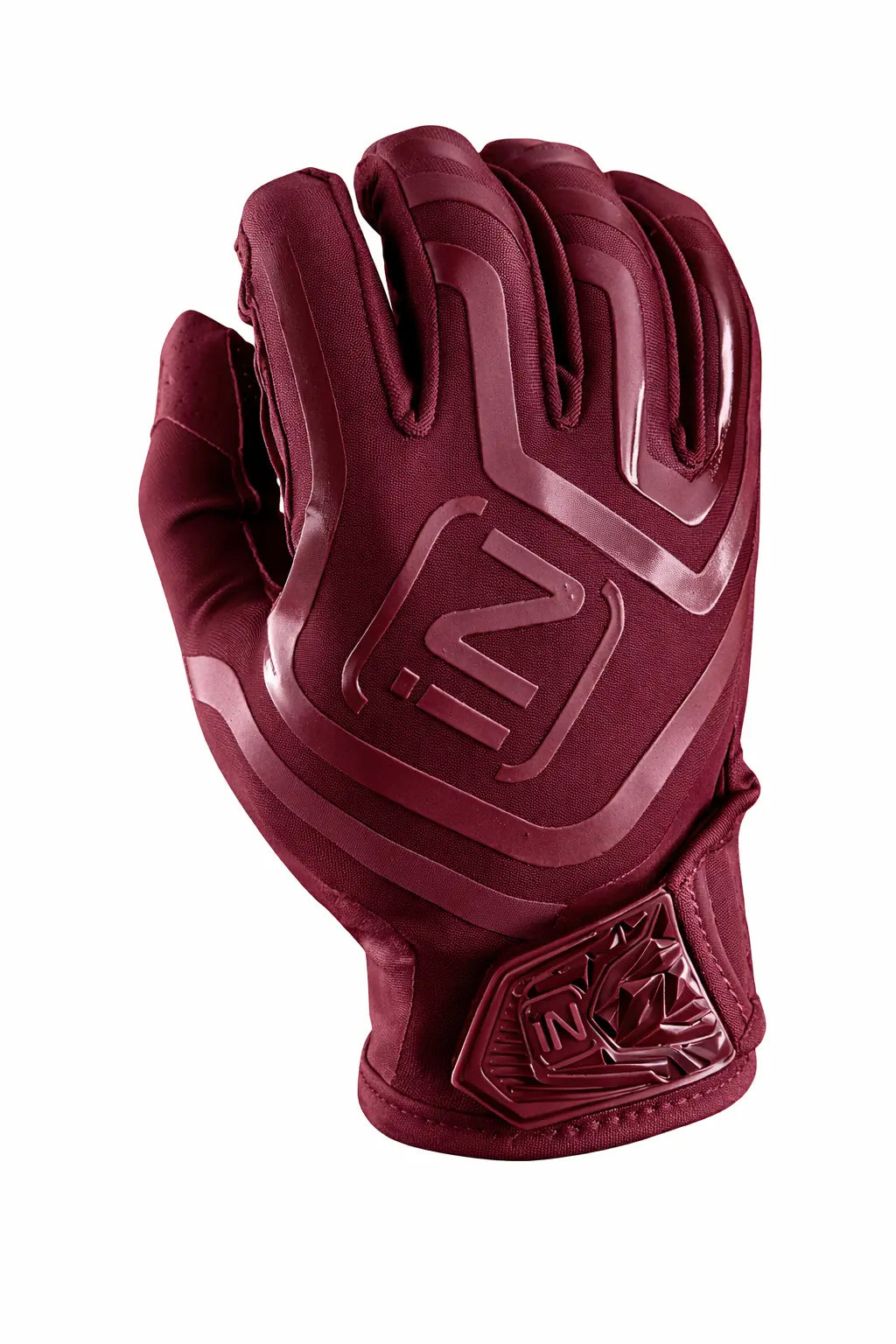 iNzone 2.0 Glove - Adult - Maroon Football Gloves