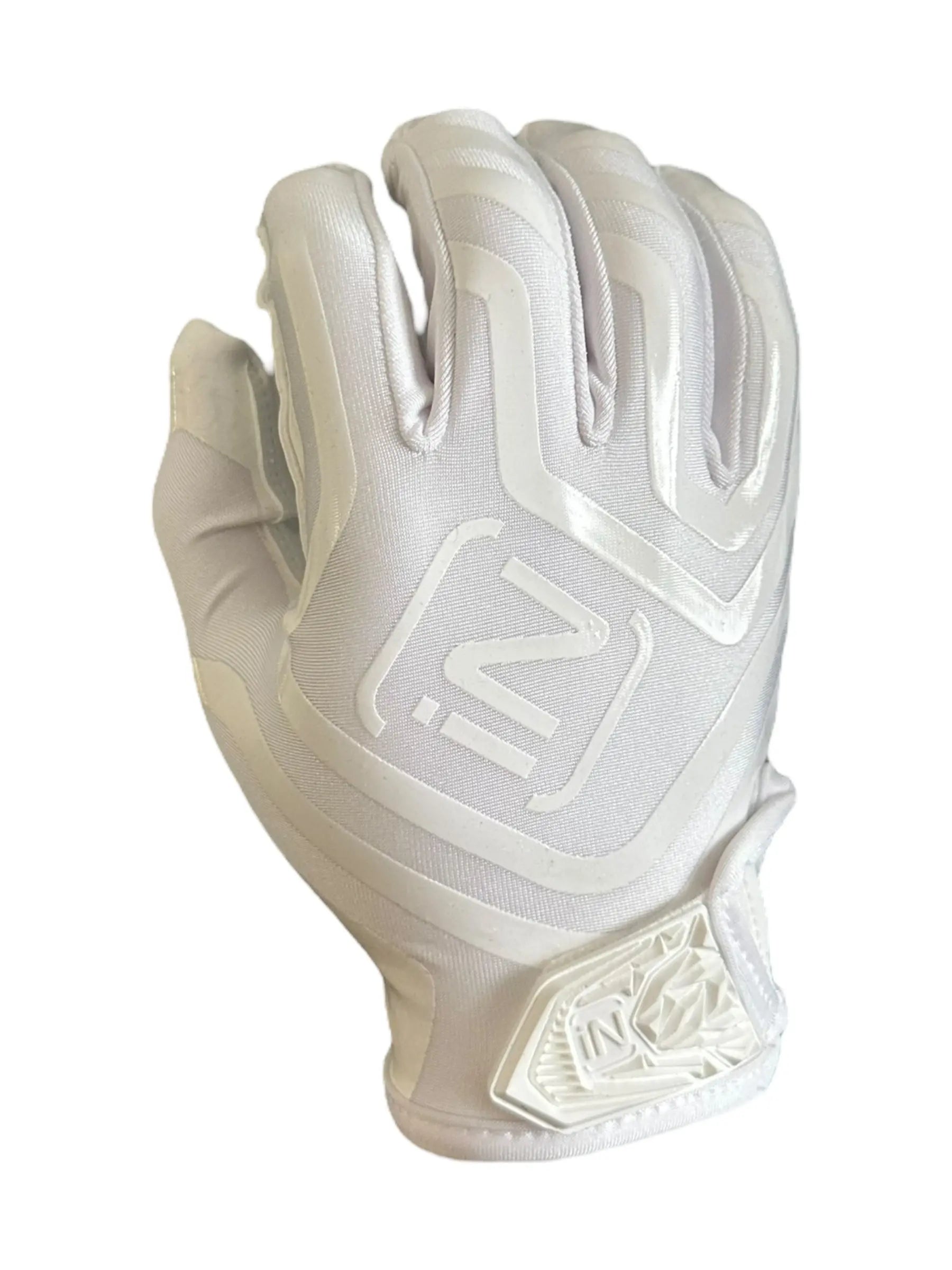 iNzone 1.0 Glove - Adult - White iNergy Football Gloves